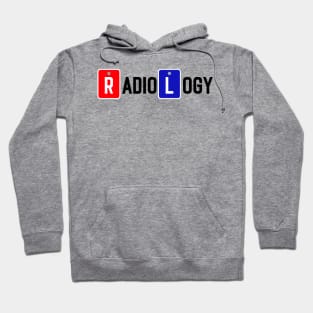 Radiology LED Markers Right Left Hoodie